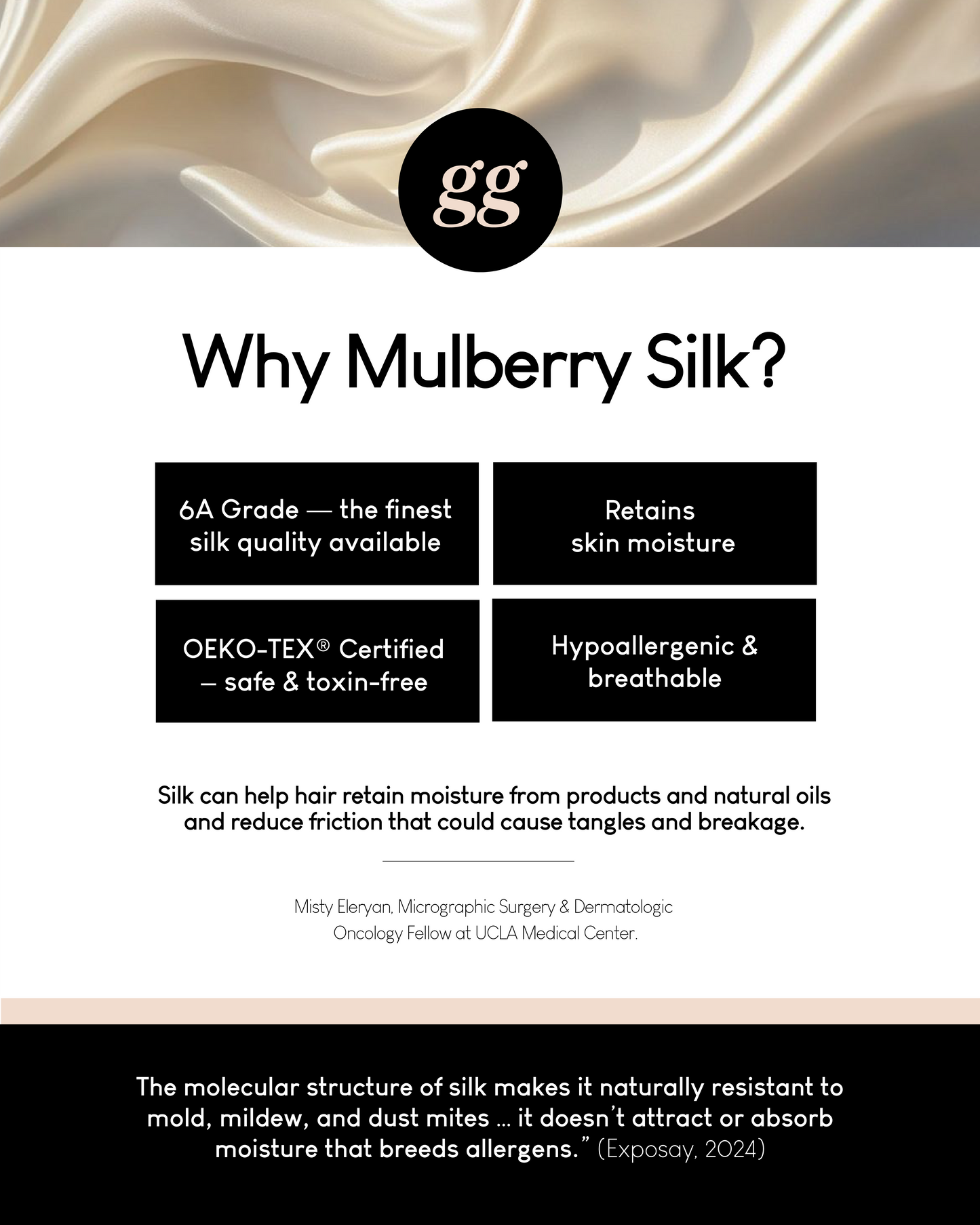 Mulberry Silk Pillowcase Rosé