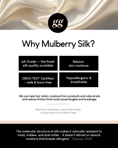 Mulberry Silk Pillowcase Rosé